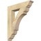 Ekena Millwork Olympic Traditional Rough Sawn Bracket, Douglas Fir, 4"W x 22"D x 26"H BKT04X22X26OLY01RDF - alternate 1